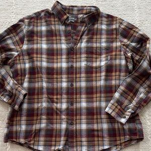 Eddie Bauer Multicolor Plaid Shirt
